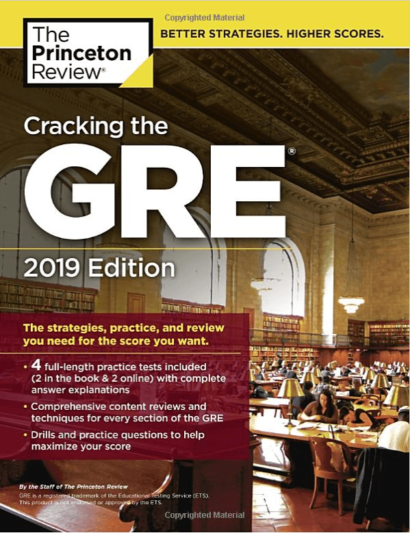 best gre prep book