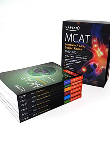 MCAT Complete 7-Book Subject Review 2020-2021: Online + Book + 3 Practice Tests (Kaplan Test Prep) 1st Edition